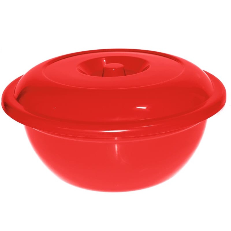 ΛΕΚΑΝΗ ΜΕ ΚΑΠΑΚΙ ΣΤΡΟΓΓΥΛΗ 8lit VIOSARP 39x20cm