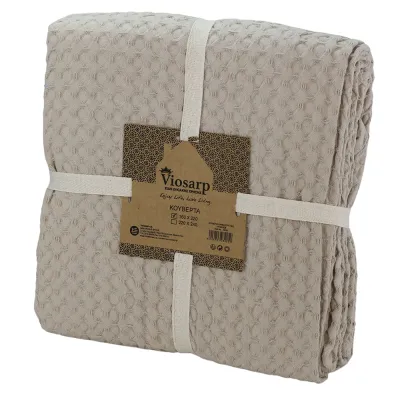 ΚΟΥΒΕΡΤΑ ΒΑΜΒΑΚΕΡΗ ΠΙΚΕ 160x220CM Νο39259