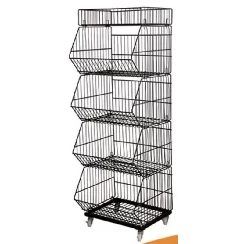 ΣΤΑΝΤ ΜΕΤΑΛΛΙΚΟ 5 ΘΕΣΕΩΝ VIOSARP 1.40x48x43cm