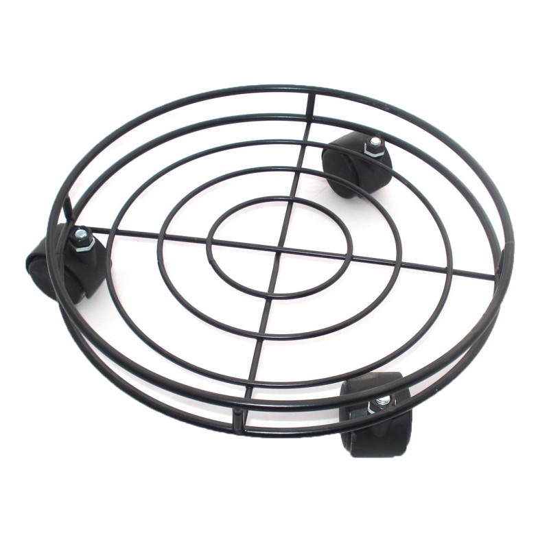 ΒΑΣΗ ΠΡΟΣΦΟΡΑ ΜΑΥΡΗ ΜΕ ΡΟΔΕΣ 44cm VC973 VIOSARP