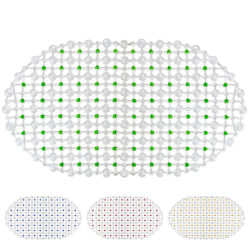 ΤΑΠΕΤΟ VC071 ΜΠΑΝΙΟΥ ΟΒΑΛ ΔΙΑΦΑΝΟ 70x40cm