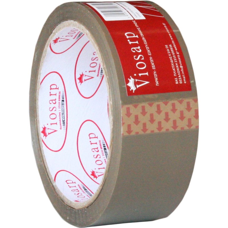 ΤΑΙΝΙΑ ΣΥΣΚΕΥΑΣΙΑΣ 3,6cm x 50m ΚΑΦΕ VIOSARP