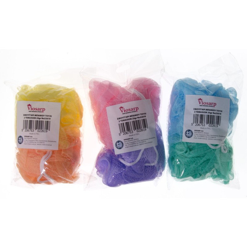 ΣΦΟΥΓΓΑΡΙ ΜΠΑΝΙΟΥ ΤΟΥΛΙ 2ΤΕΜ 25gr Νο22619