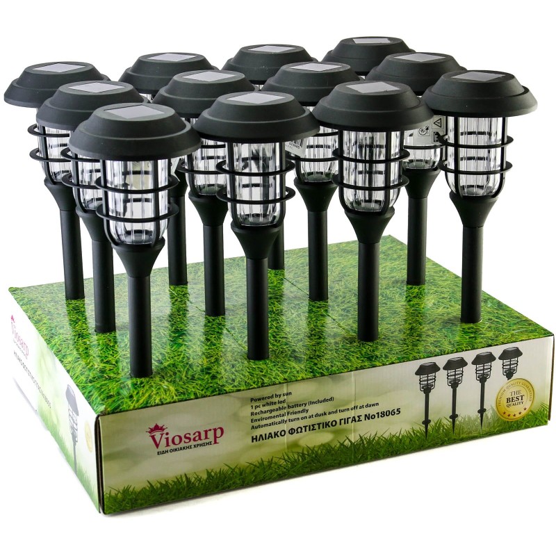 ΗΛΙΑΚΟ ΦΩΤΙΣΤΙΚΟ ΓΙΓΑΣ No18065 11.7x11.7x34CM