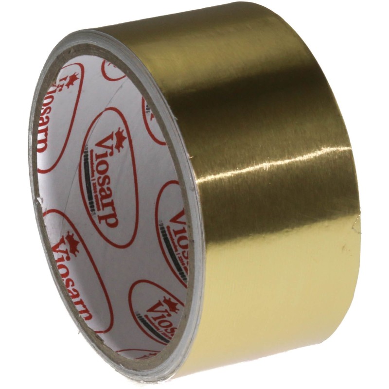 ΑΛΟΥΜΙΝΟΤΑΙΝΙΑ 4.5 cm × 5 m Νο. 26198 ΚΑΦΕ VIOSARP