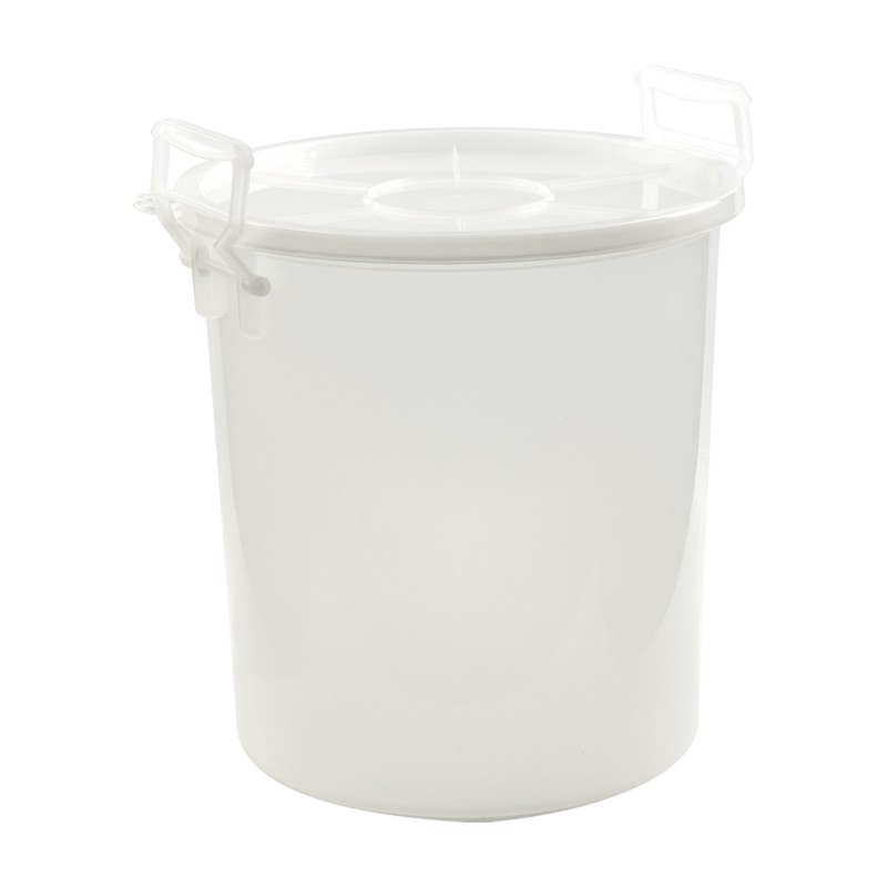 ΚΟΥΒΑΣ ΜΕ ΚΑΠΑΚΙ ΔΙΑΦ.ΧΡΗΣΕΩΝ 24lit ΔΙΑΦΑΝΟΣ 37x35cm