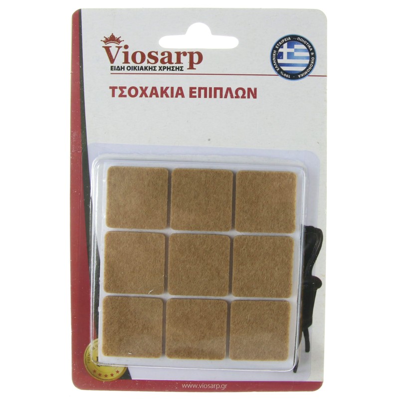 ΤΣΟΧΑΚΙΑ ΤΕΤΡΑΓΩΝΑ 9 ΤΜΧ VC1188-2 VIOSARP