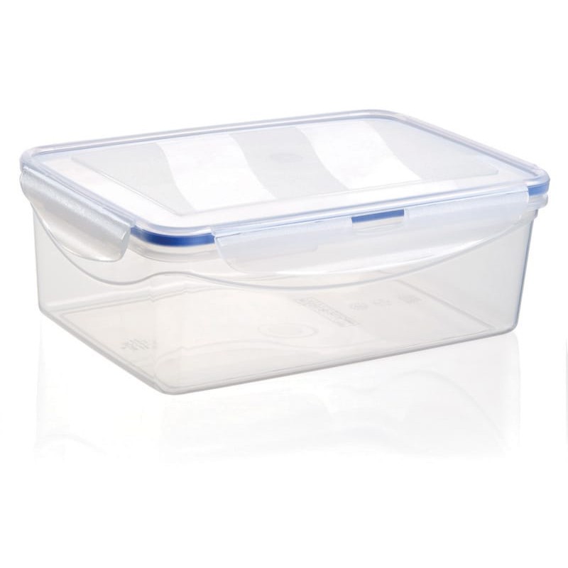 ΦΑΓΗΤΟΔΟΧΕΙΟ ΜΕ 4 ΑΣΦΑΛΕΙΕΣ ΟΡΘΟΓΩΝΙΟ M-495 2,6L 25x17x9cm VIOSARP