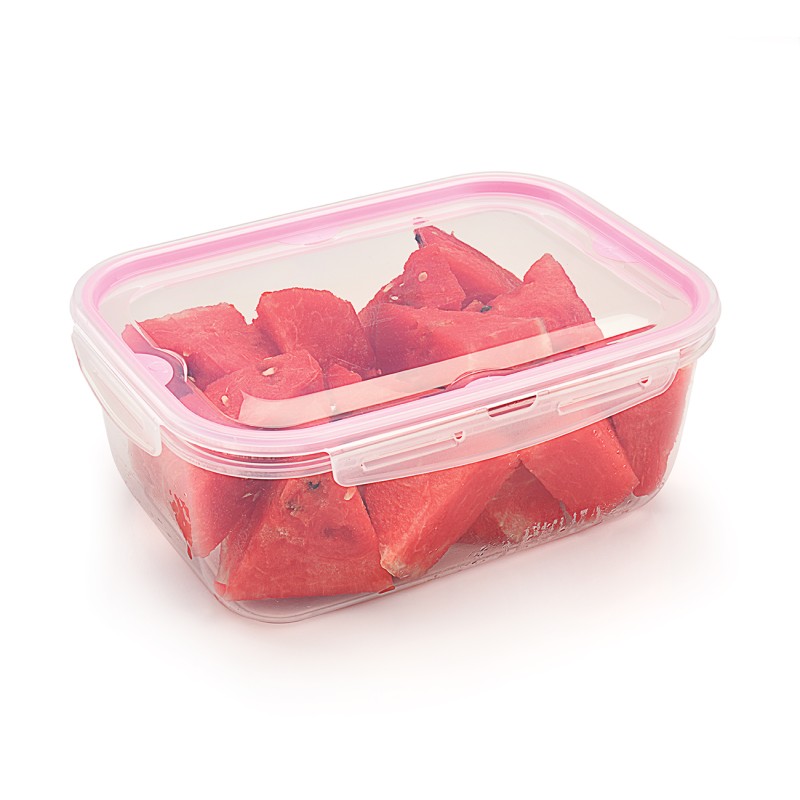 ΦΑΓΗΤΟΔΟΧΕΙΟ LOCK & FIT ΜΕ 4 ΑΣΦΑΛΕΙΕΣ ΟΡΘΟΓΩΝΙΟ M-1066 4L 27,5x20x11cm VIOSARP