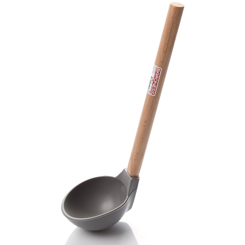 ΚΟΥΤΑΛΑ ΣΙΛΙΚΟΝΗΣ ΣΟΥΠΑΣ ΜΕ ΞΥΛΙΝΗ ΛΑΒΗ BRNS.59027 29x7cm