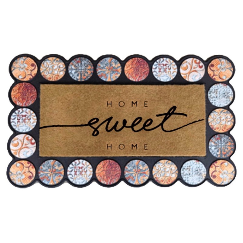 ΠΑΤΑΚΙ ΧΟΡΤΟΥ ΜΕ ΠΛΑΙΣΙΟ ΣΧΕΔΙΟ SWEET 45x75CM Νο8906-FYZ-012