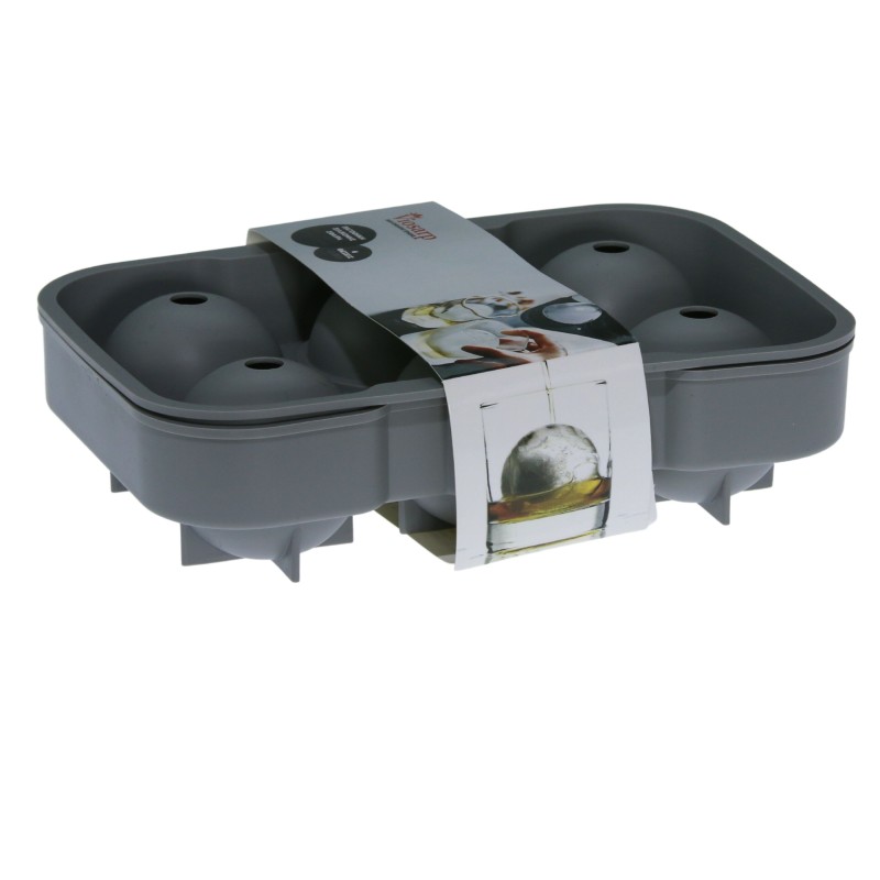 ΠΑΓΟΘΗΚΗ ΣΙΛΙΚΟΝΗΣ 6 ΘΕΣΕΩΝ ΣΦΑΙΡΑ 18x12.7cm ST-FX6015