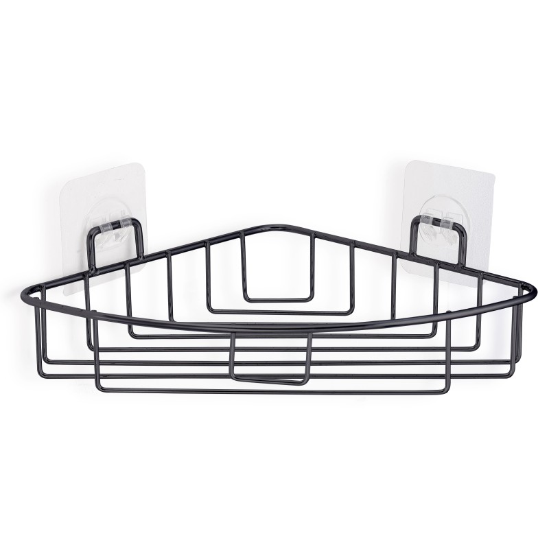 ΕΤΑΖΕΡΑ ΠΡΟΣΦΟΡΑ ΜΕΤΑΛΛΙΚΗ ΓΩΝΙΑΚΗ MONH ΜΕ ΒΕΝΤΟΥΖΕΣ 19x19x6cm W7069-5P