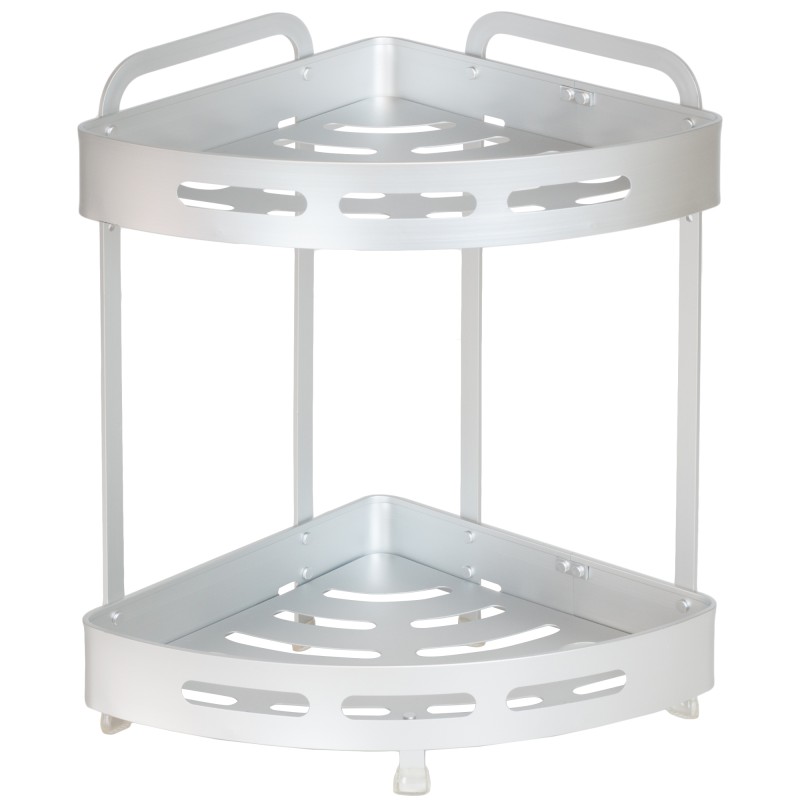 ΕΤΑΖΕΡΑ ΑΛΟΥΜΙΝΙΟΥ ΓΩΝΙΑΚΗ 2ΘΕΣΕΩΝ 24x24x36cm VC2352