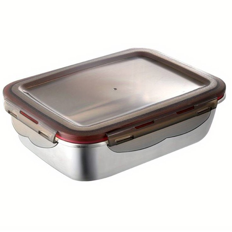 ΦΑΓΗΤΟΔΟΧΕΙΟ ΑΝΟΞΕΙΔΩΤΟ ΟΡΘΟΓΩΝΙΟ ΜΕ ΚΑΠΑΚΙ ΑΣΦΑΛΕΙΑΣ VC2392-4 2,9L VIOSARP