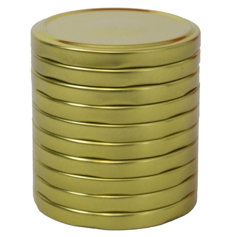 ΚΑΠΑΚΙ Φ53 ΧΡΥΣΟ ΣΕΤ 10ΤΕΜ No43635