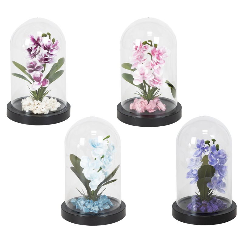 ΤΕΧΝΗΤΟ ΦΥΤΟ GLASS ΣΕ ΓΛΑΣΤΡΑΚΙ 11,5x18cm No45038