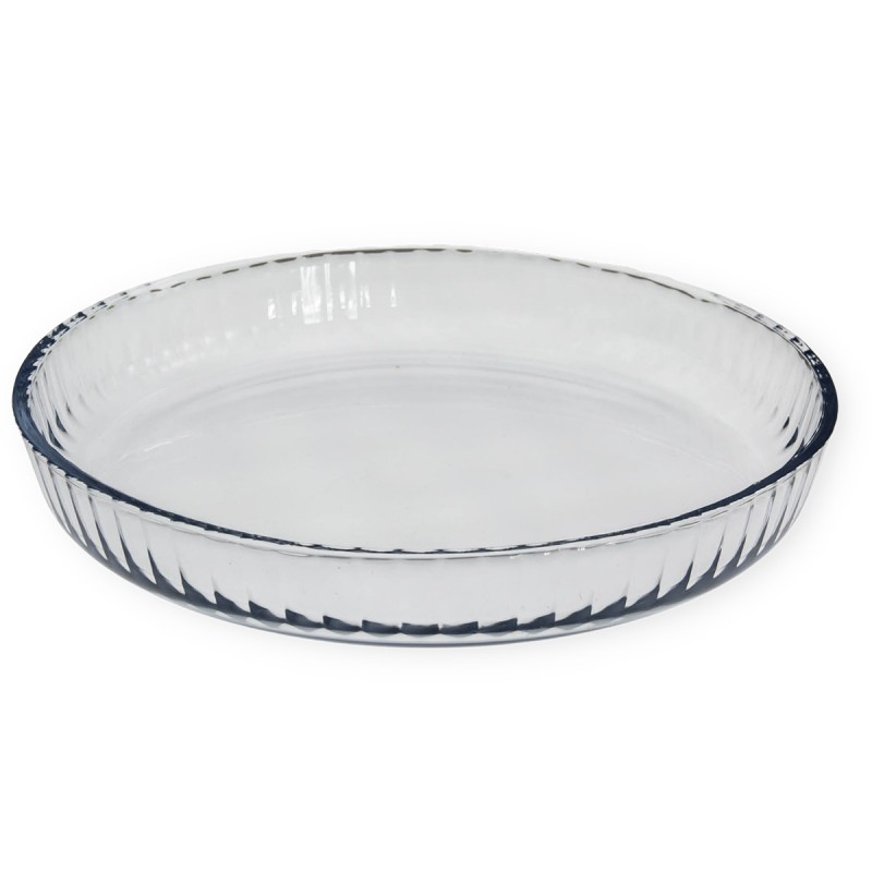 ΠΥΡΙΜΑΧΟ ΣΚΕΥΟΣ ΓΥΑΛΙΝΟ ΣΤΡΟΓΓΥΛΟ  ΚΩΔ.45014 32cm