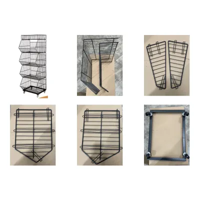 ΣΤΑΝΤ ΜΕΤΑΛΛΙΚΟ 5 ΘΕΣΕΩΝ VIOSARP 1.40x48x43cm