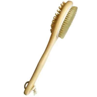 ΒΟΥΡΤΣΑ VC050 ΠΛΑΤΗΣ ΞΥΛΙΝΗ 43CM ΒΑΜΒΟΟ ΜΑΣΑΖ