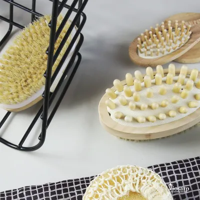 ΒΟΥΡΤΣΑ VC050 ΠΛΑΤΗΣ ΞΥΛΙΝΗ 43CM ΒΑΜΒΟΟ ΜΑΣΑΖ