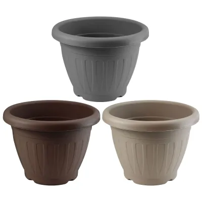 ΓΛΑΣΤΡΑ MEDITERAN ΣΤΡΟΓΓΥΛΗ 25cm + ΠΙΑΤΟ ΜΕ ΧΡΩΜΑ VIOSARP