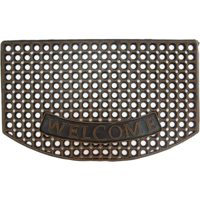 ΠΑΤΑΚΙ VC1196 ΛΑΣΤΙΧΟ WELCOME ΜΕ ΤΡΥΠΕΣ 50x80cm