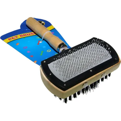 PET ΒΟΥΡΤΣΑ ΜΕ ΞΥΛΙΝΗ ΛΑΒΗ ΔΙΠΛΗΣ ΟΨΗΣ 17cm VC1763 PET ΒΟΥΡΤΣΑ ΜΕ ΞΥΛΙΝΗ ΛΑΒΗ ΔΙΠΛΗΣ ΟΨΗΣ 17cm VC1763