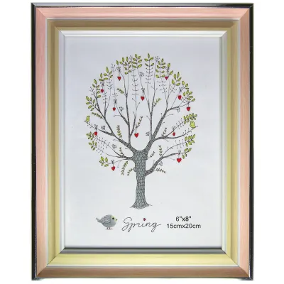 ΚΟΡΝΙΖΑ ΤΥΠΟΥ ΞΥΛΟ ΜΕ ΜΕΤΑΛΙΖΕ ΠΛΑΙΣΙΟ 15x20cm VC2029-4