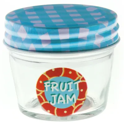 ΒΑΖΟ ΓΥΑΛΙΝΟ ΓΙΑ ΜΑΡΜΕΛΑΔΕΣ ΜΕ ΣΧΕΔΙΟ ΜΕ ΚΑΡΩ ΚΑΠΑΚΙ FY1006S 130ml