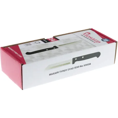 ΜΑΧΑΙΡΙ ΤΥΠΟΥ ΞΥΛΟ ΙΣΙΟ 1ΤΕΜ 19cm Νο33028 - DT1124K PLAIN