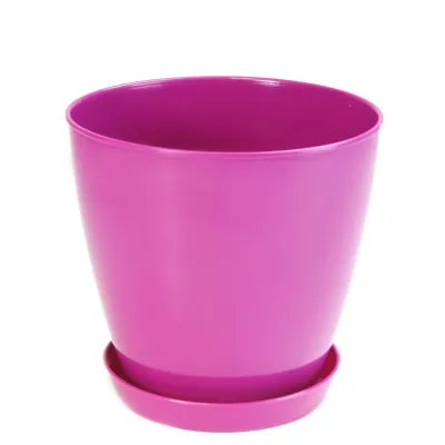 ΓΛΑΣΤΡΑ LISA ΣΤΡΟΓΓΥΛΗ 22cm + ΠΙΑΤΟ ΜΕ ΧΡΩΜΑ VIOSARP