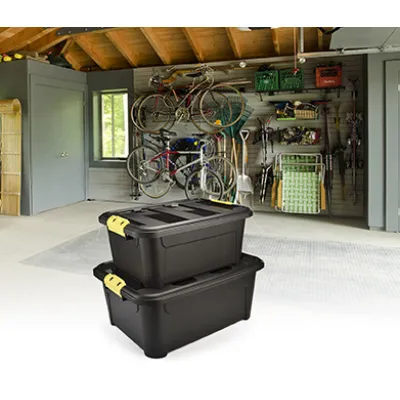 ΚΟΥΤΙ ΑΠΟΘΗΚΕΥΣΗΣ ΜΑΥΡΟ NEW GEN M-1905 40L 56,5x43x25cm VIOSARP