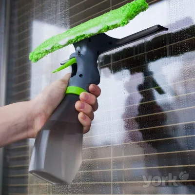 ΥΑΛΟΚΑΘΑΡΙΣΤΗΡΑΣ ΜΕ ΣΠΡΕΪ ΨΕΚΑΣΜΟΥKAI ΠΑΝΙ MICROFIBER 25cm Νo084040 VC2237