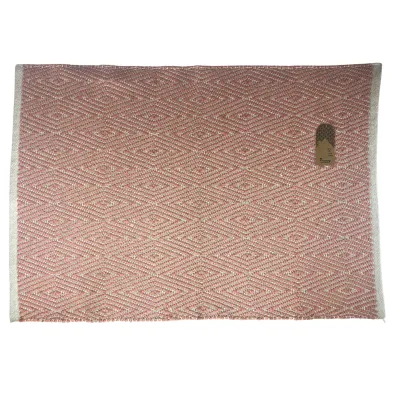 ΠΑΤΑΚΙ ΚΟΥΡΕΛΟΥ ΠΛΕΞΗ ΣΧΕΔΙΟ ΡΟΜΒΟΣ COTTON 60x90CM Νο39112