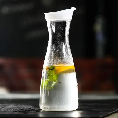 ΜΠΟΥΚΑΛΙ ΓΥΑΛΙΝΟ ΝΕΡΟΥ ΜΕ ΚΑΠΑΚΙ 850ml 26x10cm FY2037