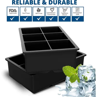 ΠΑΓΟΘΗΚΗ ΣΙΛΙΚΟΝΗΣ 6 ΘΕΣΕΩΝ ΚΥΒΟΣ 16.5x11.5cm ST-FX6016