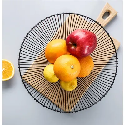 ΦΡΟΥΤΙΕΡΑ ΜΕΤΑΛΛΙΚΗ ΣΤΡΟΓΓΥΛΗ 25x11cm VC2310 VIOSARP