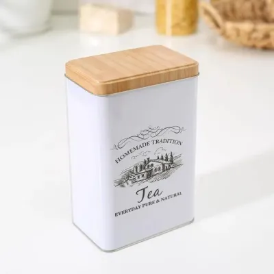 ΒΑΖΟ ΓΙΑ ΚΑΦΕ ΖΑΧΑΡΗ ΜΕΤΑΛΛΙΚΟ ΟΡΘΟΓΩΝΙΟ 9x6x16cm No41856