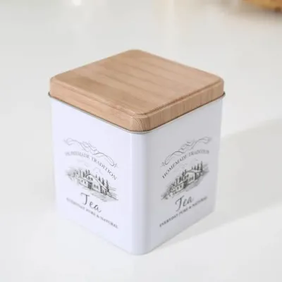 ΒΑΖΟ ΓΙΑ ΚΑΦΕ ΖΑΧΑΡΗ ΜΕΤΑΛΛΙΚΟ ΤΕΤΡΑΓΩΝΟ 8x8x10cm No41863