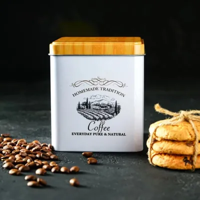 ΒΑΖΟ ΓΙΑ ΚΑΦΕ ΖΑΧΑΡΗ ΜΕΤΑΛΛΙΚΟ ΤΕΤΡΑΓΩΝΟ 8x8x10cm No41863