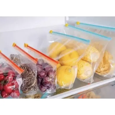 ΣΑΚΟΥΛΑ ΤΡΟΦΙΜΩΝ ΜΕ ΑΕΡΟΣΤΕΓΕΣ ΚΛΕΙΣΙΜΟ ΜΕ ZIP SLIDER 20x18cm 16TEM No42167