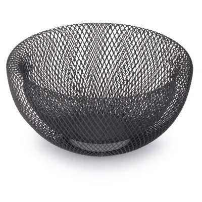 ΦΡΟΥΤΙΕΡΑ ΜΕΤΑΛΛΙΚΗ ΣΤΡΟΓΓΥΛΗ 25x12cm ΔΙΠΛΟ ΤΟΙΧΩΜΑ W6649S-1 VIOSARP