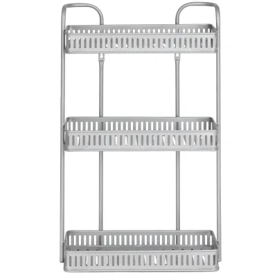 ΕΤΑΖΕΡΑ ΜΕΤΑΛΛΙΚΗ 3ΘΕΣΕΩΝ ΙΣΙΑ 36,5x16x60,5cm VC2351