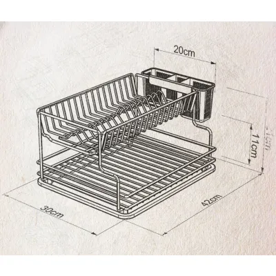 ΠΙΑΤΟΘΗΚΗ ΑΝΟΞΕΙΔΩΤΗ ΚΒ.005 ΔΙΟΡΟΦΗ