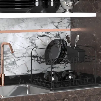 ΠΙΑΤΟΘΗΚΗ ΧΡΩΜΙΟΥ ΚΒ.007 ΜΑΥΡΗ ΔΙΟΡΟΦΗ 32x47x31cm